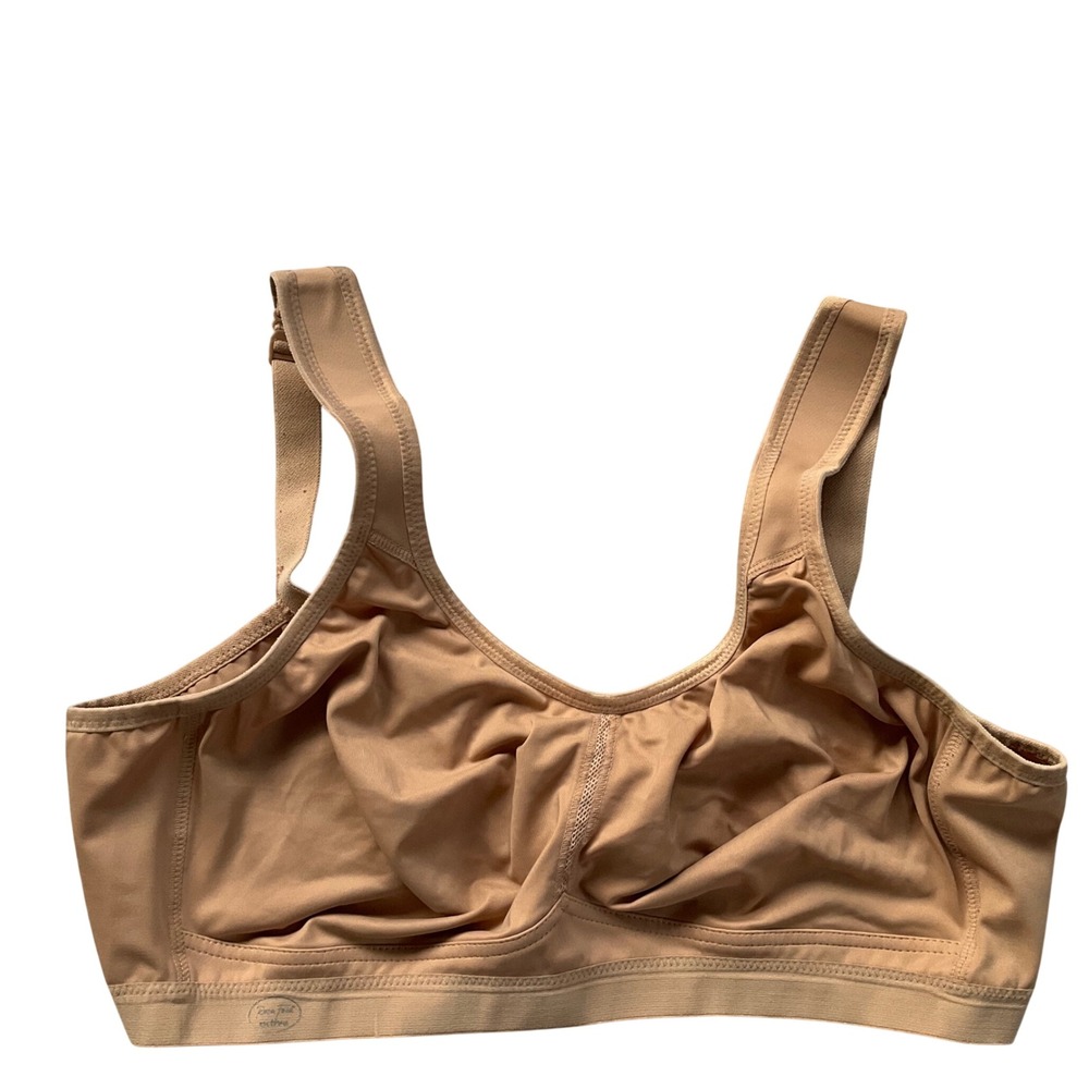 Rosa Faia Anita Twin Firm Wireless Comfort Bra 5621 Desert Tan 44A Soft Cup Nude